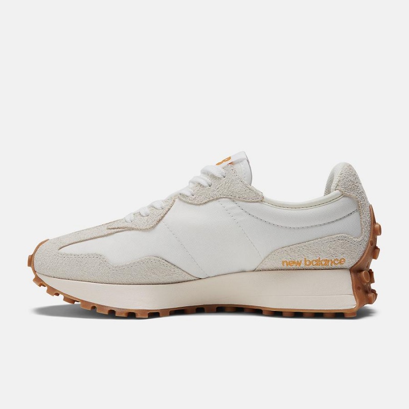 Zapatillas Lifestyle New Balance 327 Mujer Blancas | EC 2271SO