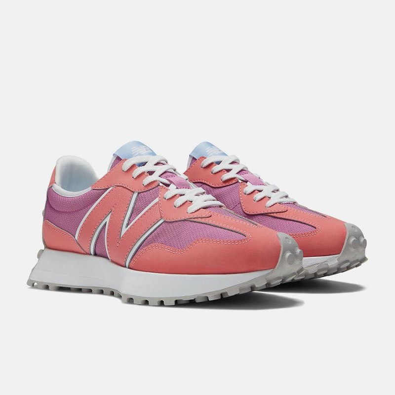 Zapatillas Lifestyle New Balance 327 Mujer Rosas Moradas | EC 2270AP