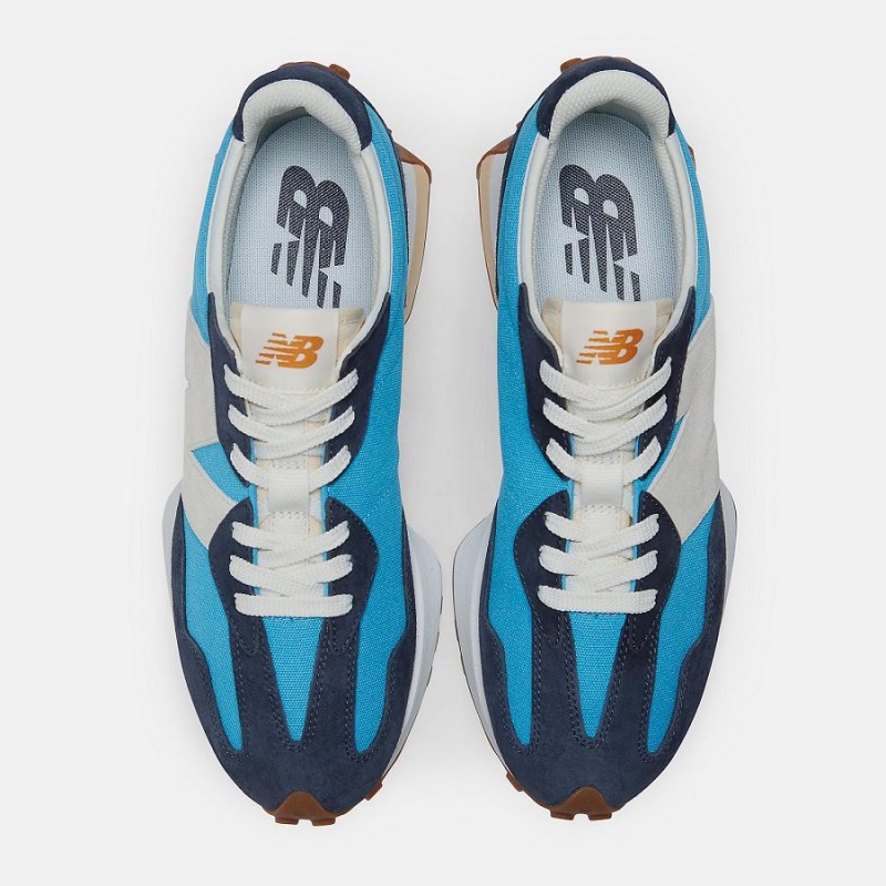 Zapatillas Lifestyle New Balance 327 Mujer Azules | EC 2268OR