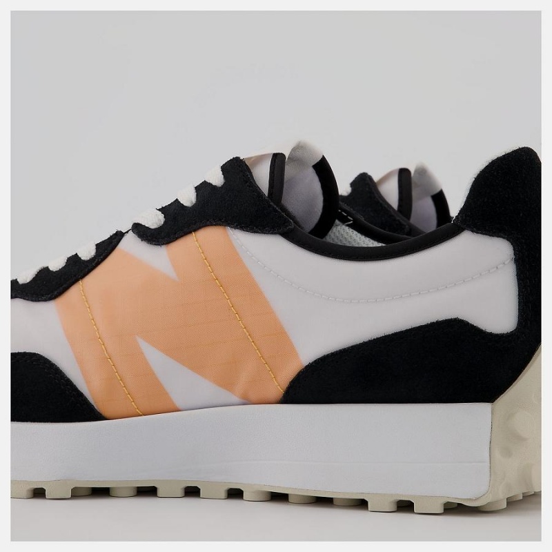 Zapatillas Lifestyle New Balance 327 Mujer Negras Gris | EC 2267IS
