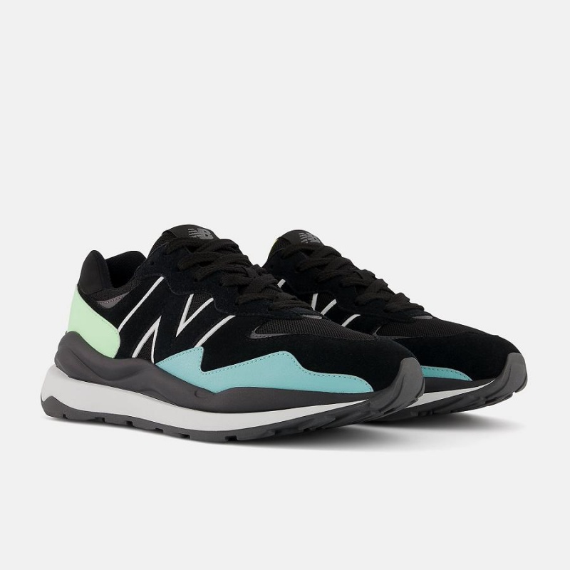 Zapatillas Lifestyle New Balance 57/40 Hombre Negras Verde | EC 1645PQ
