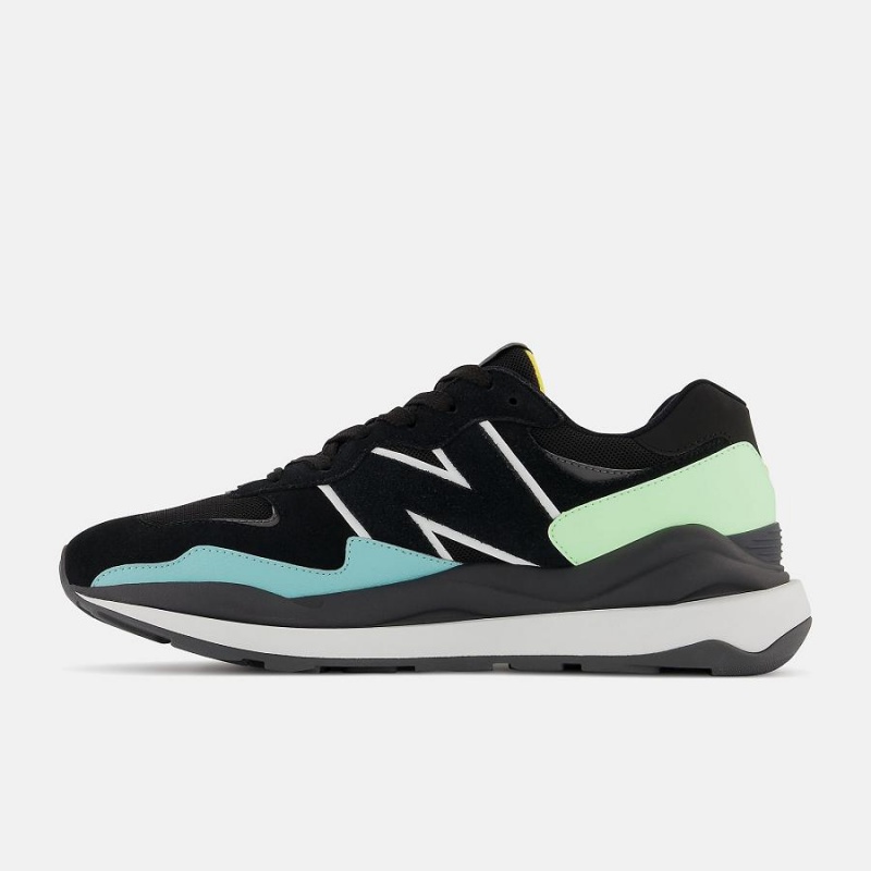 Zapatillas Lifestyle New Balance 57/40 Hombre Negras Verde | EC 1645PQ
