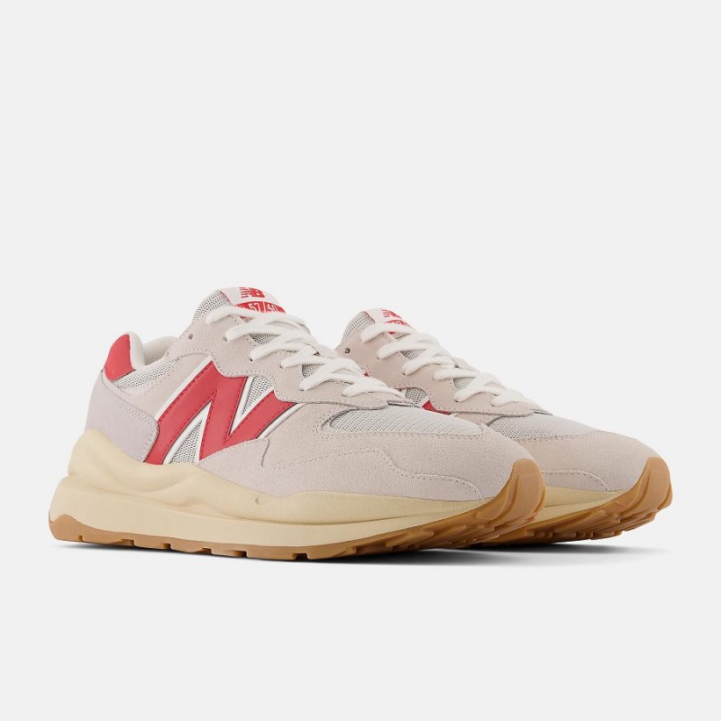 Zapatillas Lifestyle New Balance 57/40 Hombre Rosas Rojas | EC 1644OR