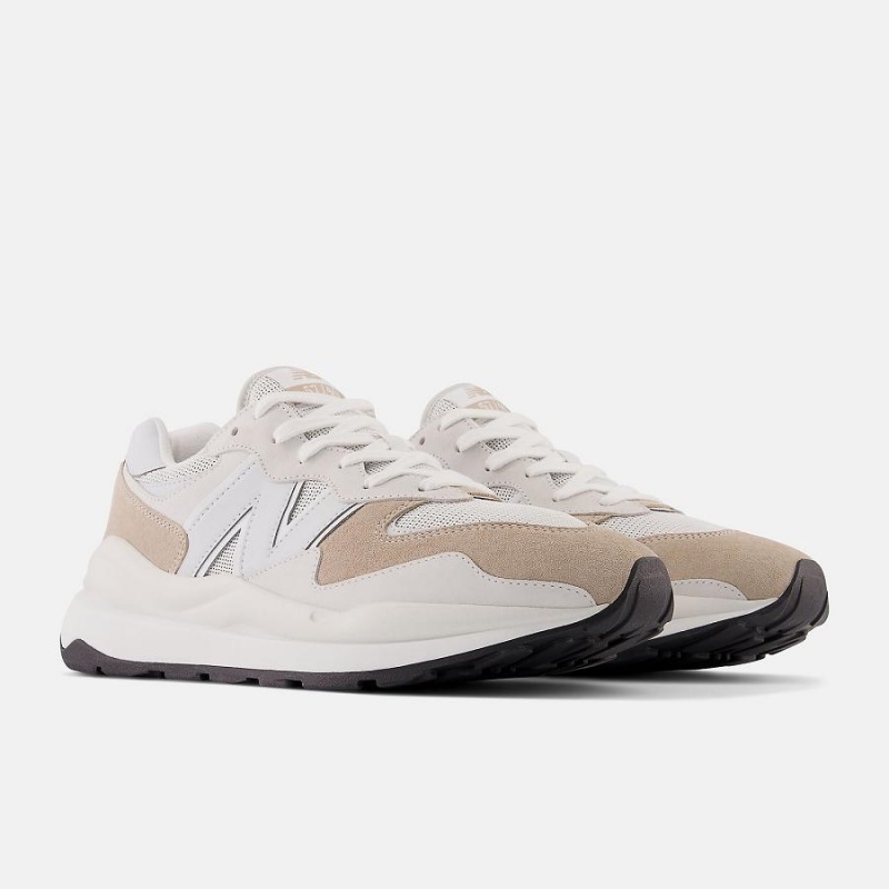 Zapatillas Lifestyle New Balance 57/40 Hombre Blancas Marrones | EC 1636QZ