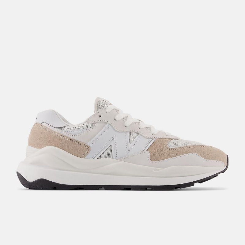 Zapatillas Lifestyle New Balance 57/40 Hombre Blancas Marrones | EC 1636QZ