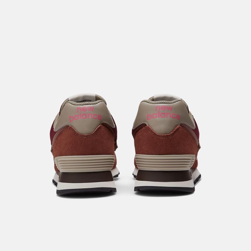 Zapatillas Lifestyle New Balance 574 Hombre Rojas | EC 1621SO