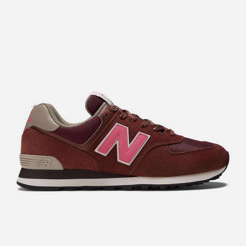Zapatillas Lifestyle New Balance 574 Hombre Rojas | EC 1621SO
