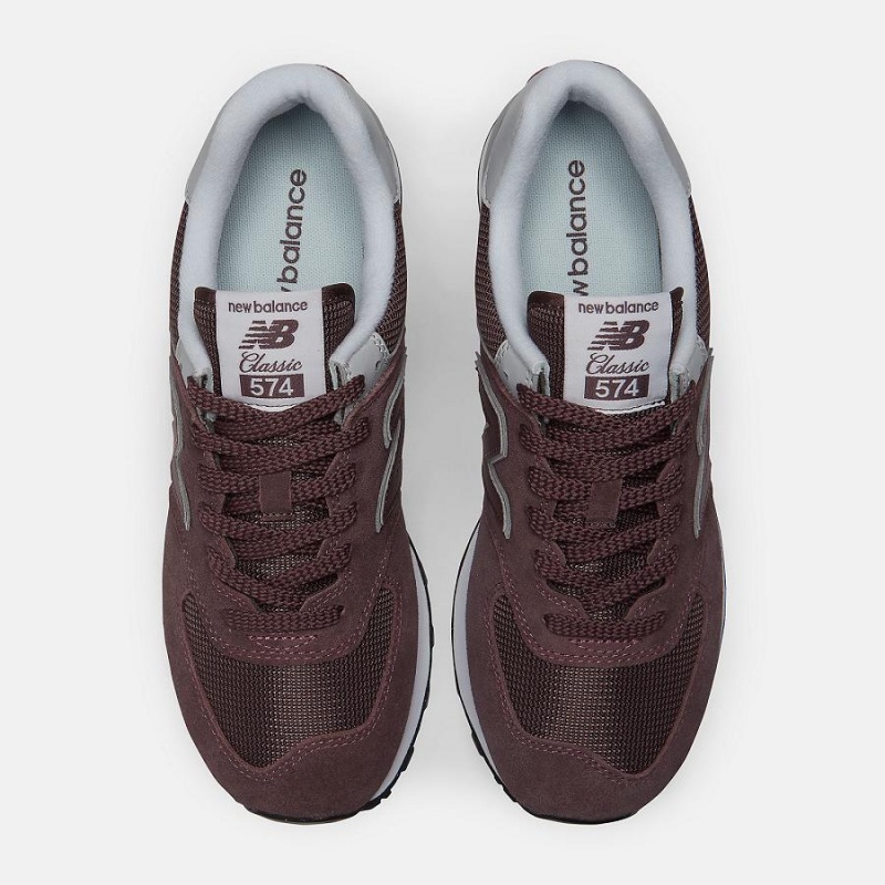 Zapatillas Lifestyle New Balance 574 Hombre Rojas | EC 1618OR