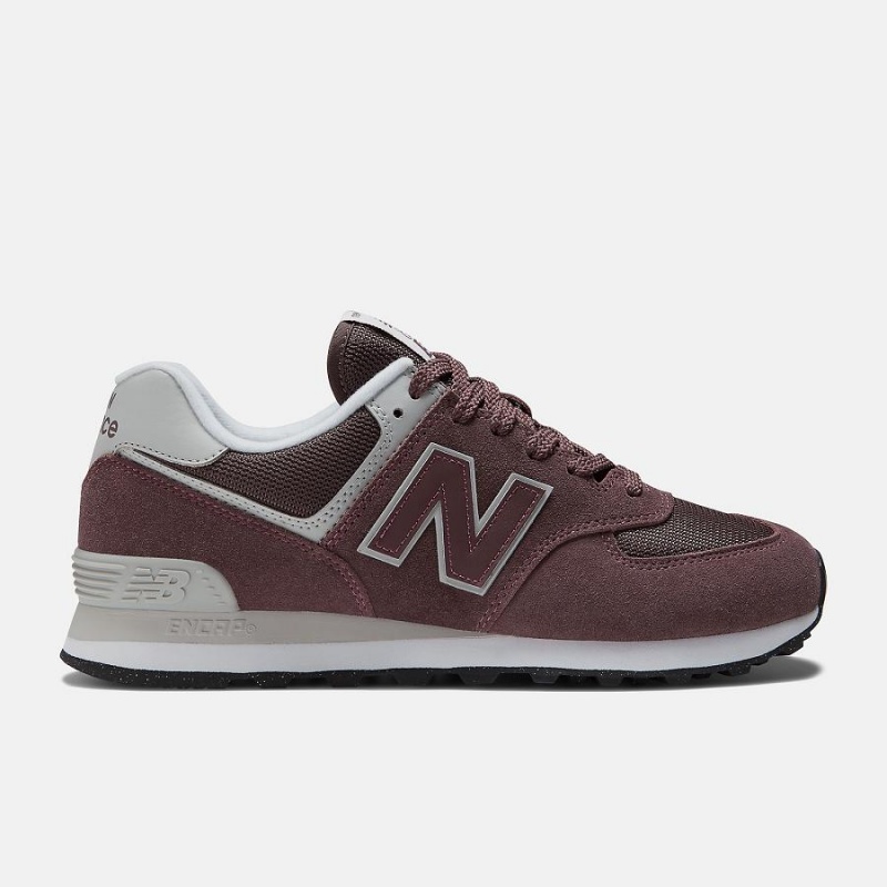 Zapatillas Lifestyle New Balance 574 Hombre Rojas | EC 1618OR