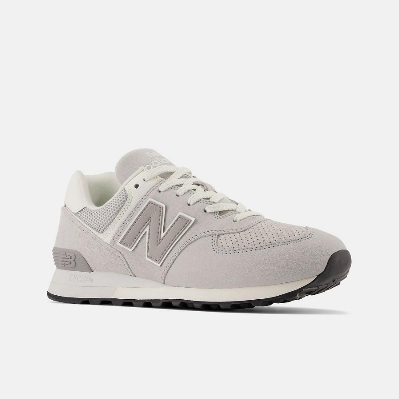 Zapatillas Lifestyle New Balance 574 Hombre Blancas | EC 1617IS