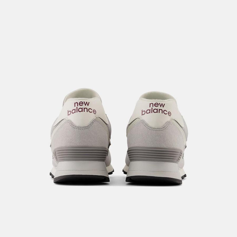 Zapatillas Lifestyle New Balance 574 Hombre Blancas | EC 1617IS