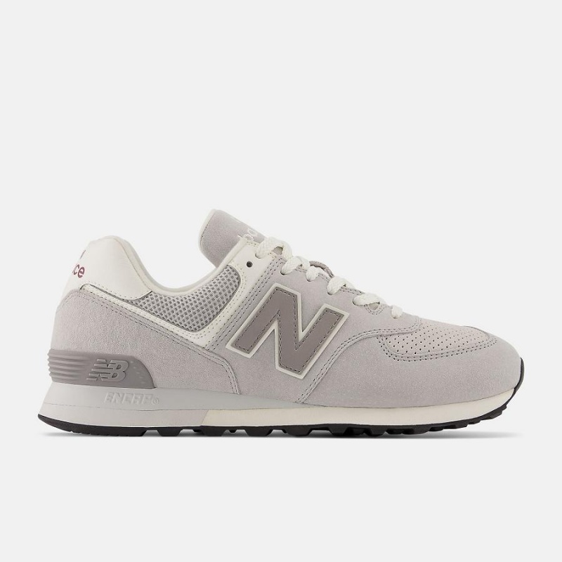 Zapatillas Lifestyle New Balance 574 Hombre Blancas | EC 1617IS