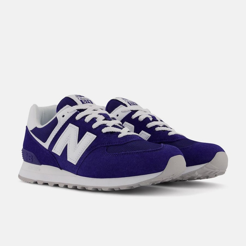 Zapatillas Lifestyle New Balance 574 Hombre Moradas | EC 1615YU
