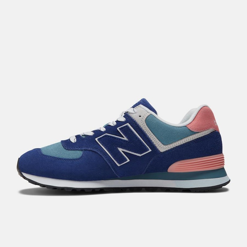 Zapatillas Lifestyle New Balance 574 Hombre Azules | EC 1614TV