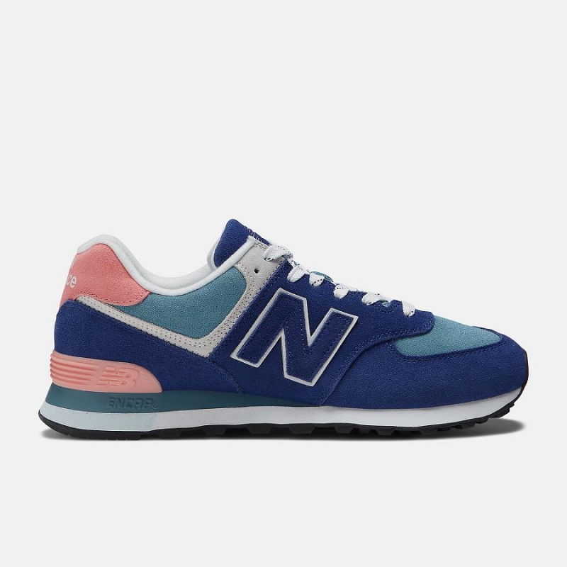 Zapatillas Lifestyle New Balance 574 Hombre Azules | EC 1614TV