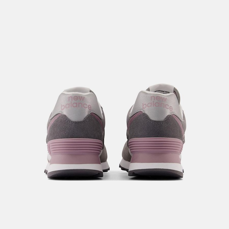 Zapatillas Lifestyle New Balance 574 Mujer Moradas Marrones | EC 2290TV