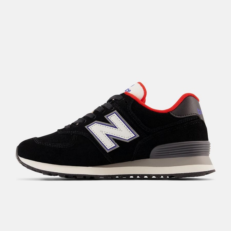 Zapatillas Lifestyle New Balance 574 Mujer Negras | EC 2289RW