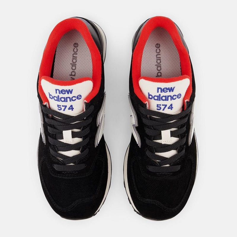 Zapatillas Lifestyle New Balance 574 Mujer Negras | EC 2289RW