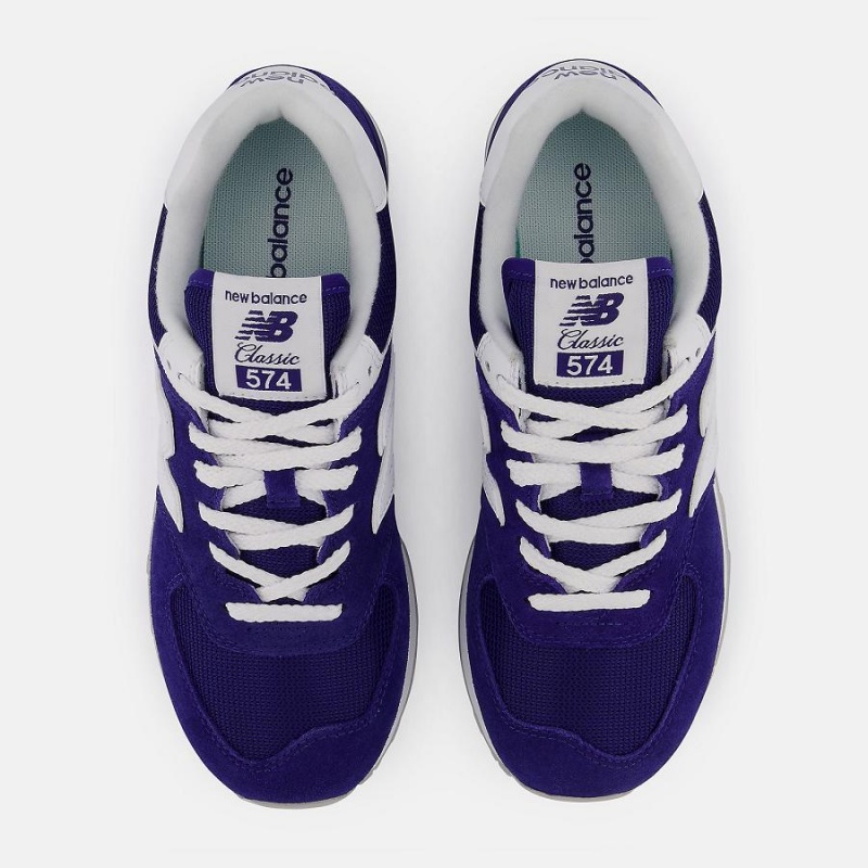 Zapatillas Lifestyle New Balance 574 Mujer Moradas | EC 2288EX