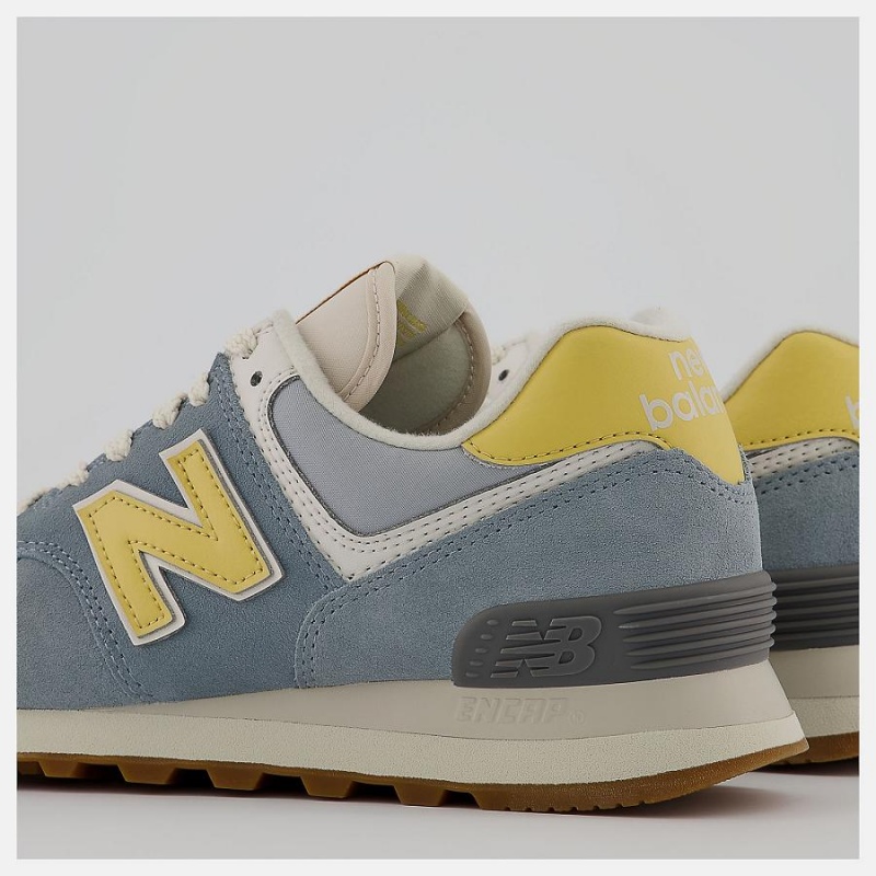 Zapatillas Lifestyle New Balance 574 Mujer Turquesa | EC 2287WY