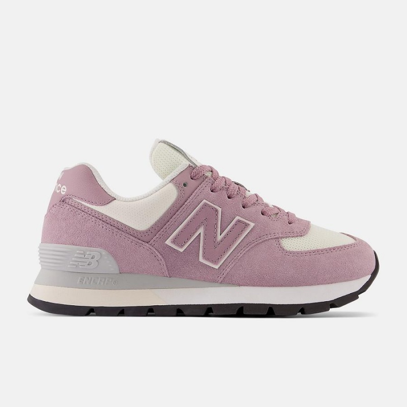 Zapatillas Lifestyle New Balance 574 Rugged Mujer Rosas | EC 2302JJ