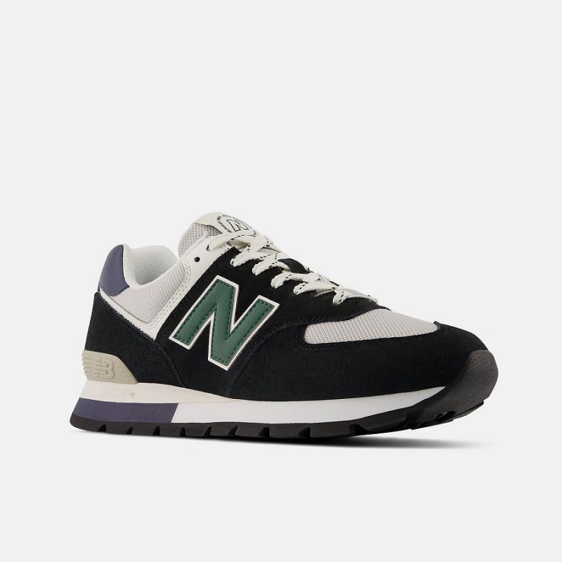 Zapatillas Lifestyle New Balance 574 Rugged Hombre Negras Verde | EC 1653KI