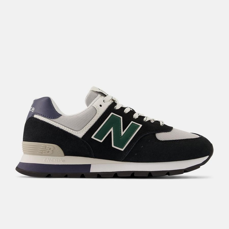Zapatillas Lifestyle New Balance 574 Rugged Hombre Negras Verde | EC 1653KI
