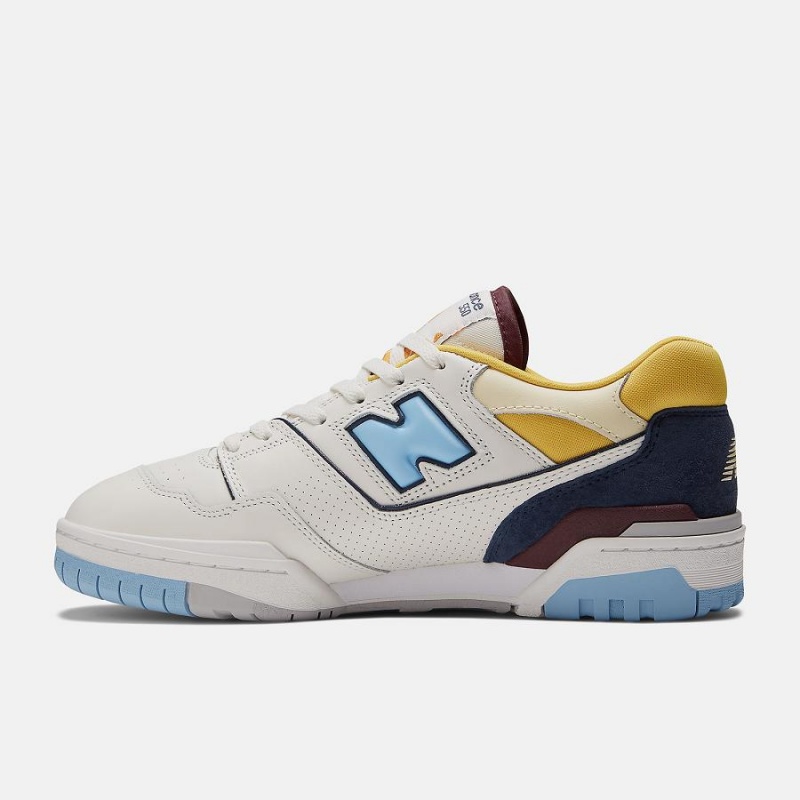 Zapatillas Lifestyle New Balance BB550 Hombre Blancas | EC 1655ZG