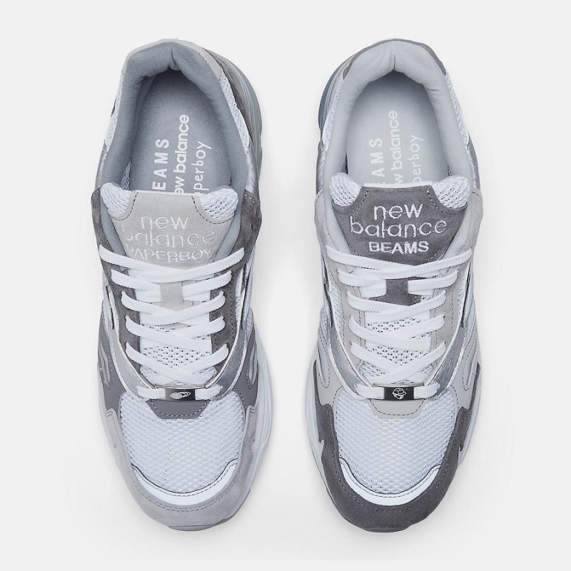 Zapatillas Lifestyle New Balance BEAMS x Paperboy x MADE in UK 920 Hombre Plateadas | EC 1657CE