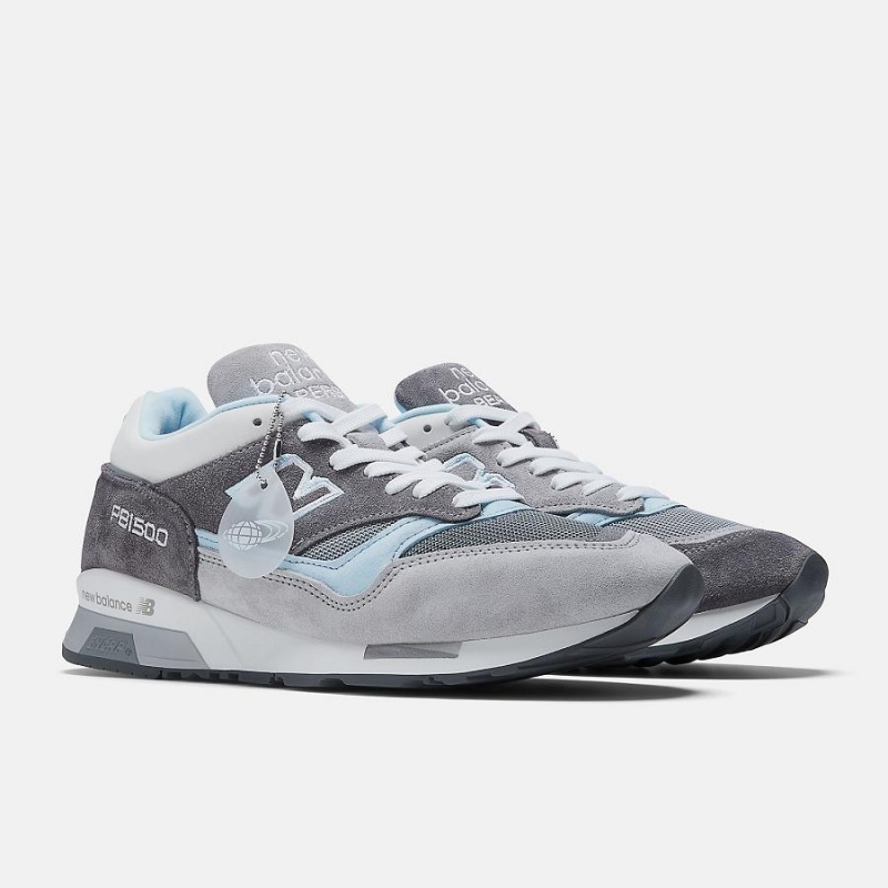 Zapatillas Lifestyle New Balance BEAMS x Paperboy x MADE in UK 1500 Hombre Plateadas | EC 1656XF