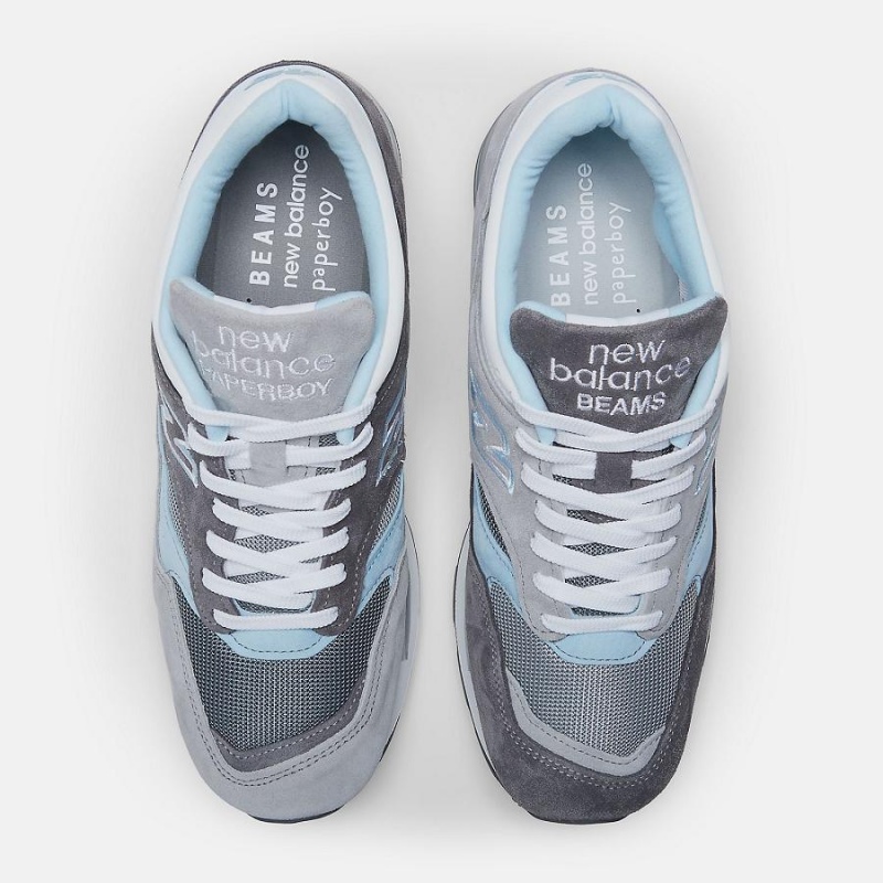 Zapatillas Lifestyle New Balance BEAMS x Paperboy x MADE in UK 1500 Hombre Plateadas | EC 1656XF