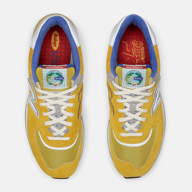 Zapatillas Lifestyle New Balance Bodega x 574 Legacy Hombre Amarillo | EC 1659BC