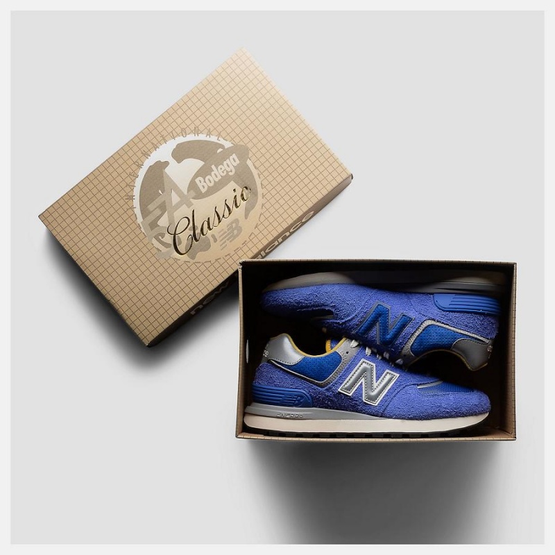 Zapatillas Lifestyle New Balance Bodega x 574 Legacy Hombre Azules | EC 1658VD