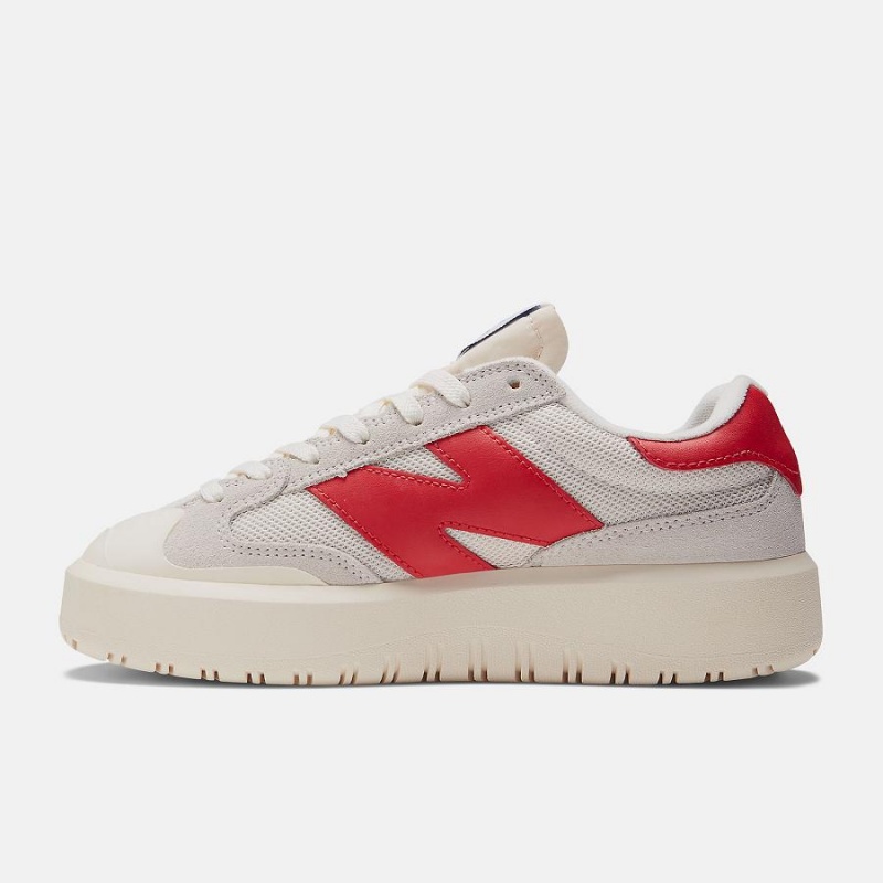 Zapatillas Lifestyle New Balance CT302 Mujer Blancas Rojas | EC 2310NB