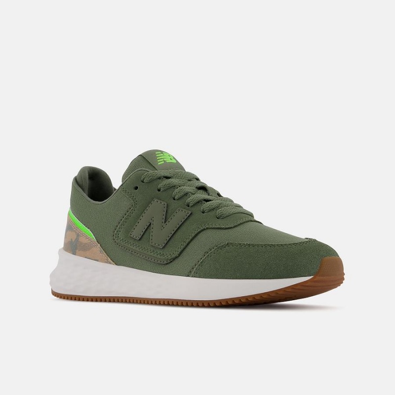Zapatillas Lifestyle New Balance Fresh Foam X70 Mujer Verde Oliva | EC 2317OR
