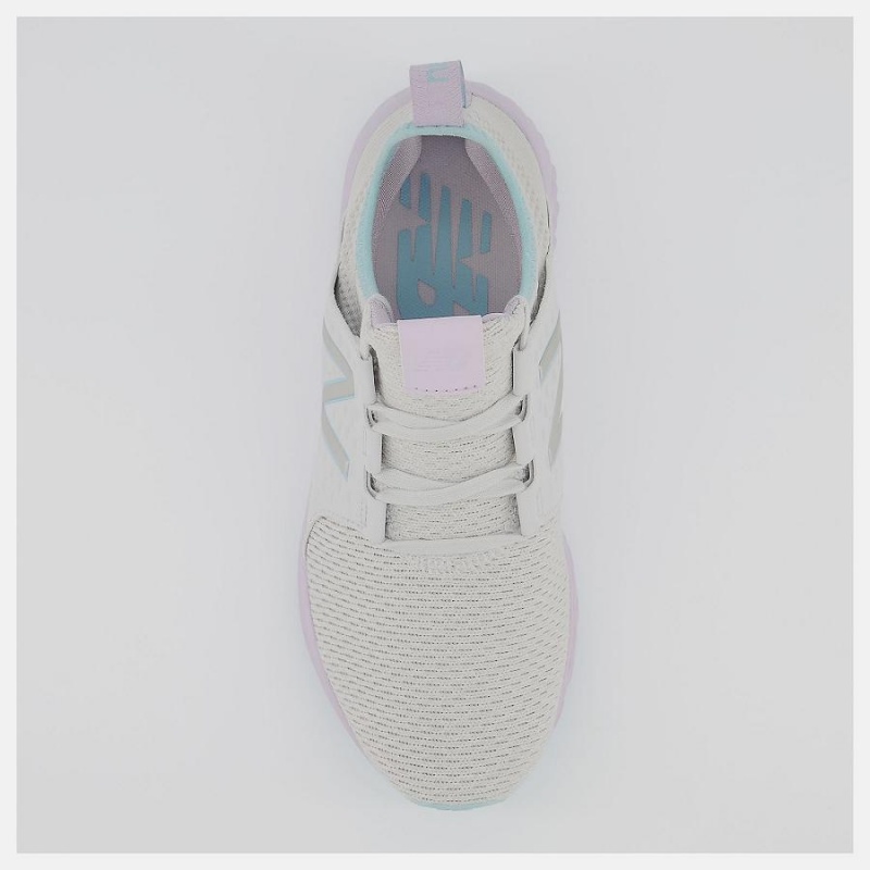 Zapatillas Lifestyle New Balance Fresh Foam Cruzv1 Reissue Mujer Blancas | EC 2312FM