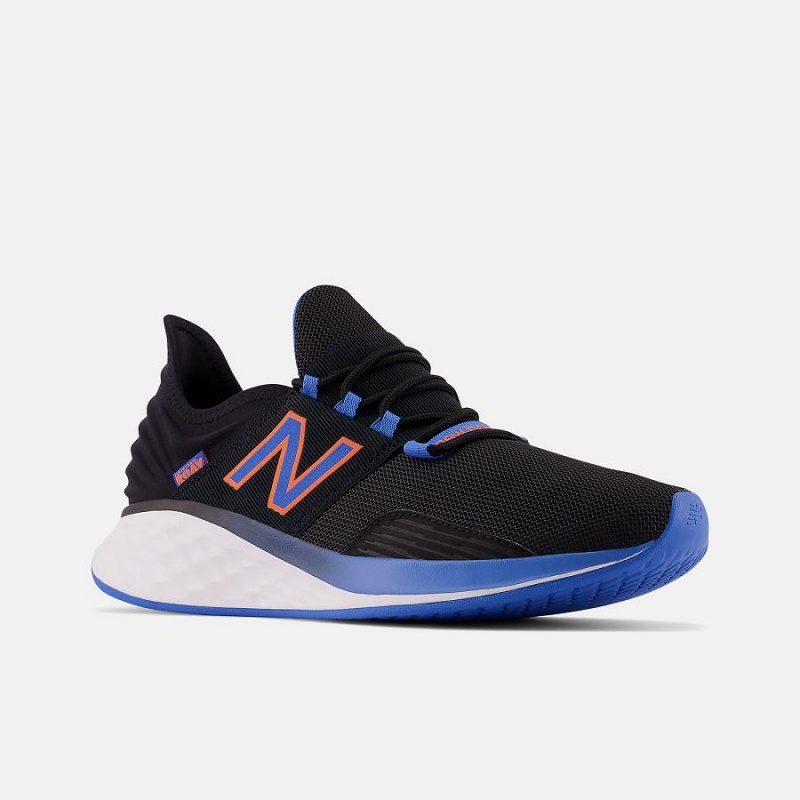 Zapatillas Lifestyle New Balance Fresh Foam Roav Hombre Negras Moradas | EC 1675FM
