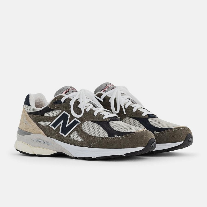 Zapatillas Lifestyle New Balance MADE in USA 990v3 Hombre Marrones Negras | EC 1694UT