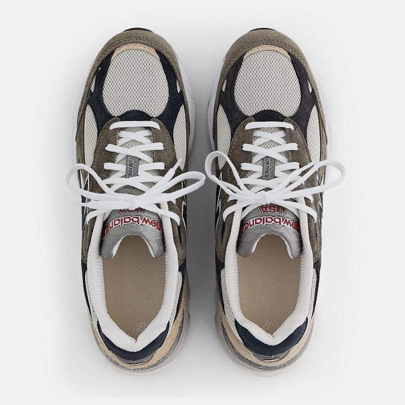 Zapatillas Lifestyle New Balance MADE in USA 990v3 Hombre Marrones Negras | EC 1694UT