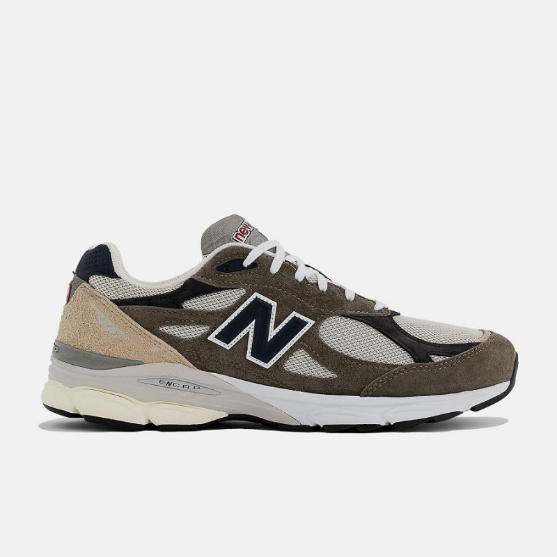 Zapatillas Lifestyle New Balance MADE in USA 990v3 Hombre Marrones Negras | EC 1694UT
