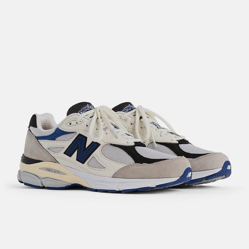 Zapatillas Lifestyle New Balance MADE in USA 990v3 Hombre Beige Negras | EC 1693YU