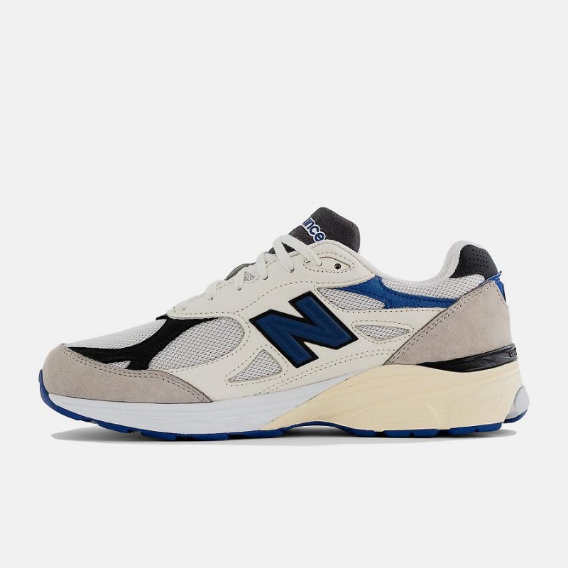 Zapatillas Lifestyle New Balance MADE in USA 990v3 Hombre Beige Negras | EC 1693YU