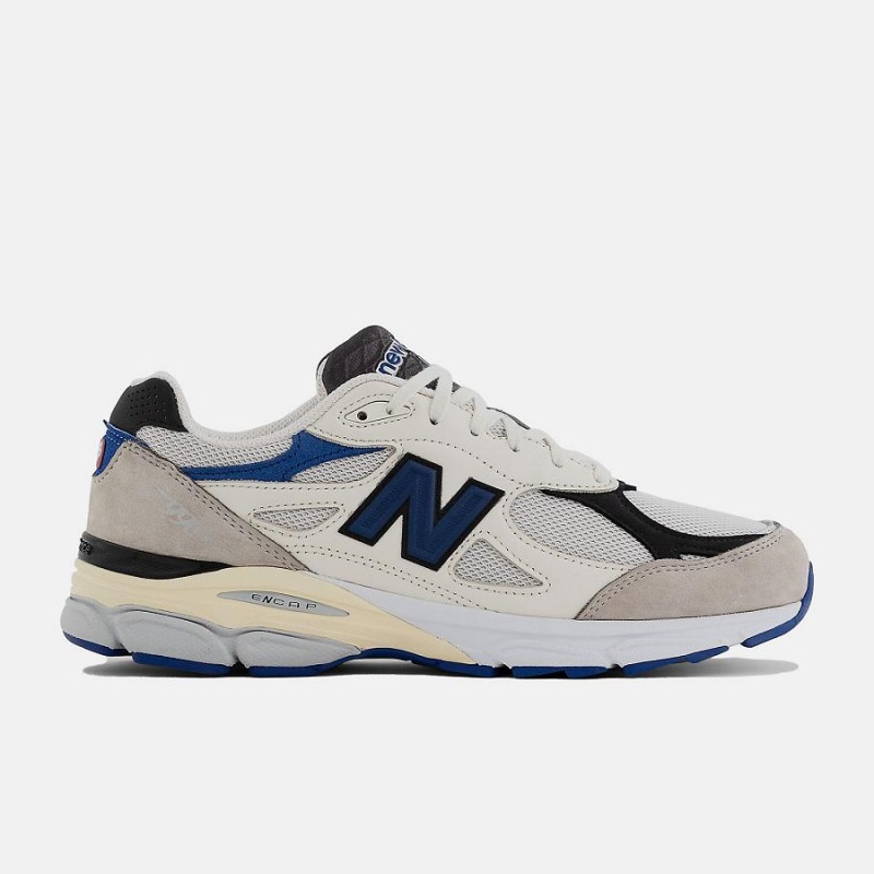 Zapatillas Lifestyle New Balance MADE in USA 990v3 Hombre Beige Negras | EC 1693YU