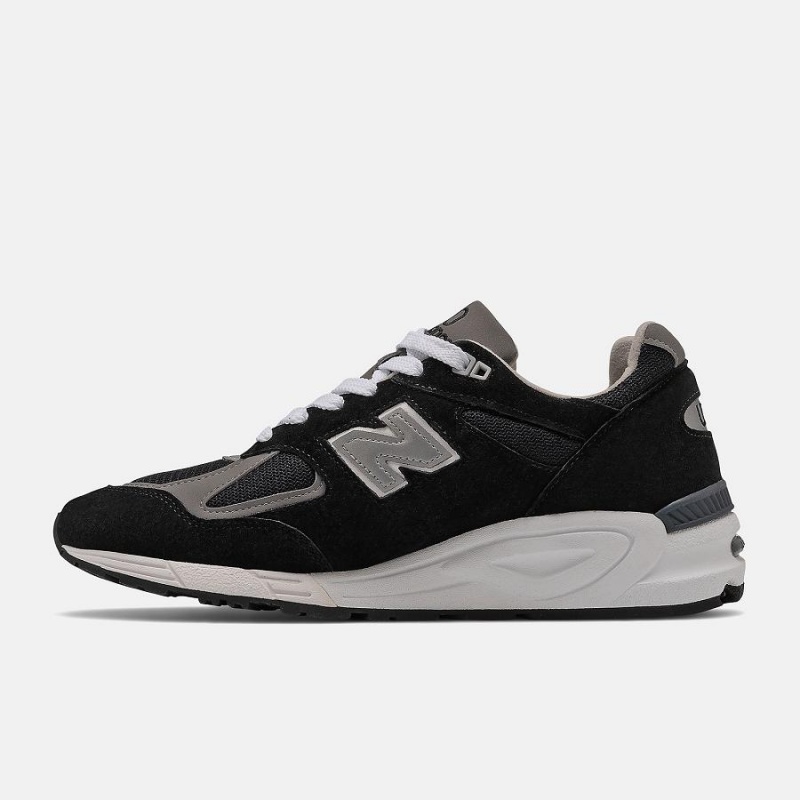 Zapatillas Lifestyle New Balance MADE in USA 990v2 Core Hombre Negras | EC 1692TV