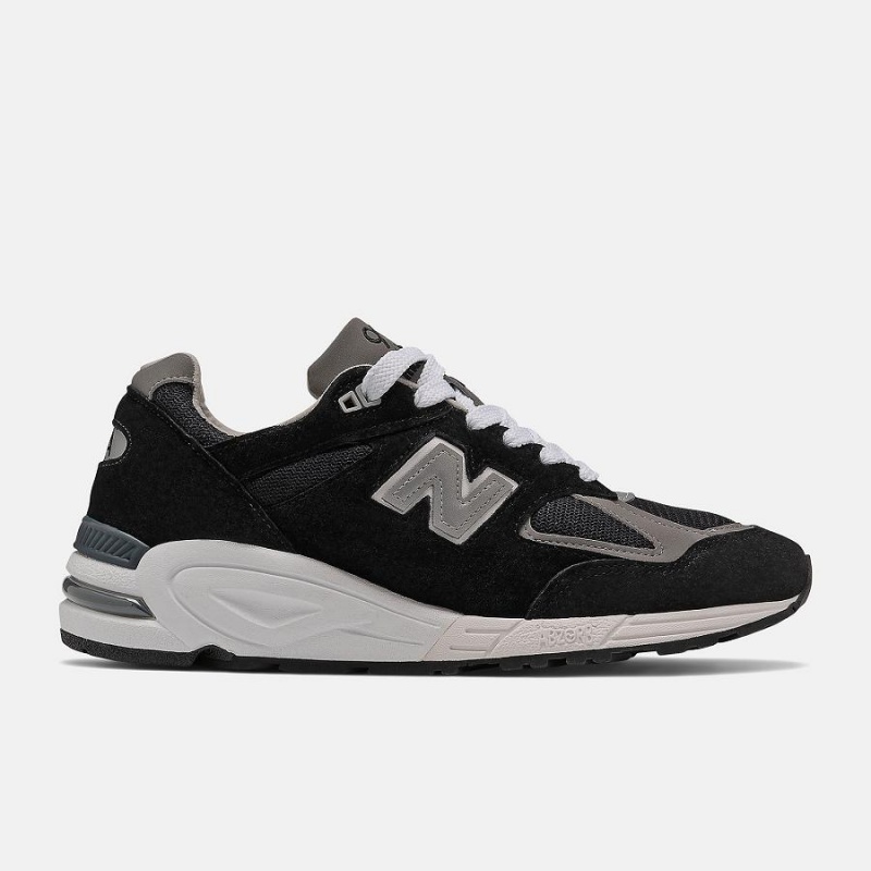 Zapatillas Lifestyle New Balance MADE in USA 990v2 Core Hombre Negras | EC 1692TV