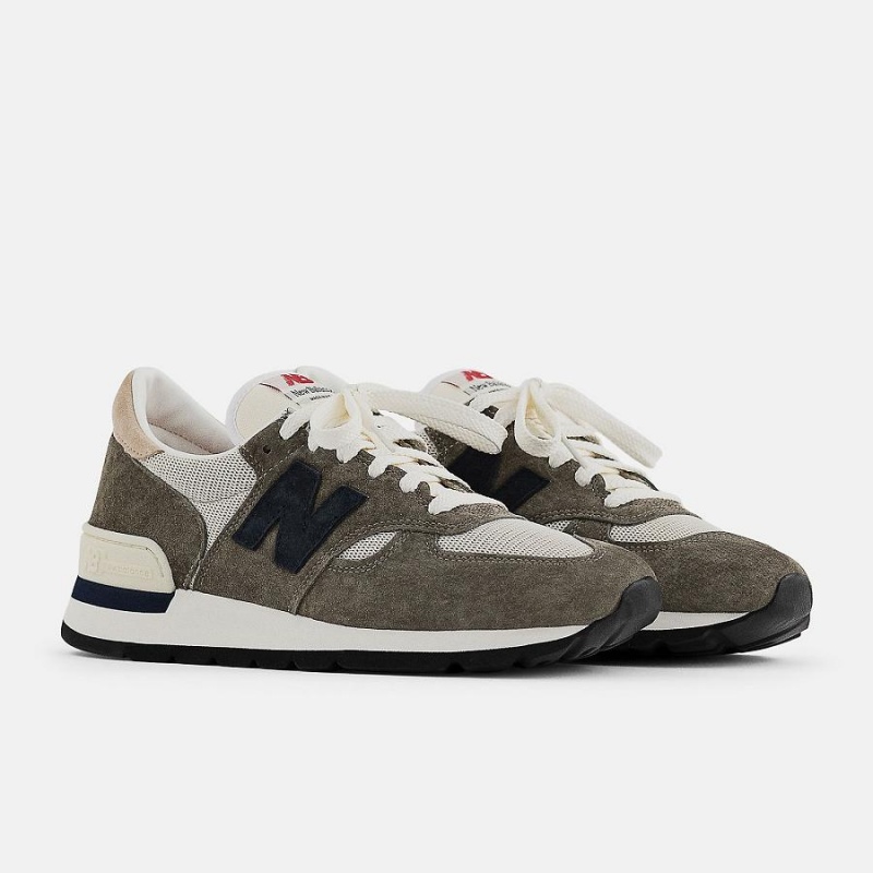 Zapatillas Lifestyle New Balance MADE in USA 990 Hombre Beige Marrones | EC 1685BC