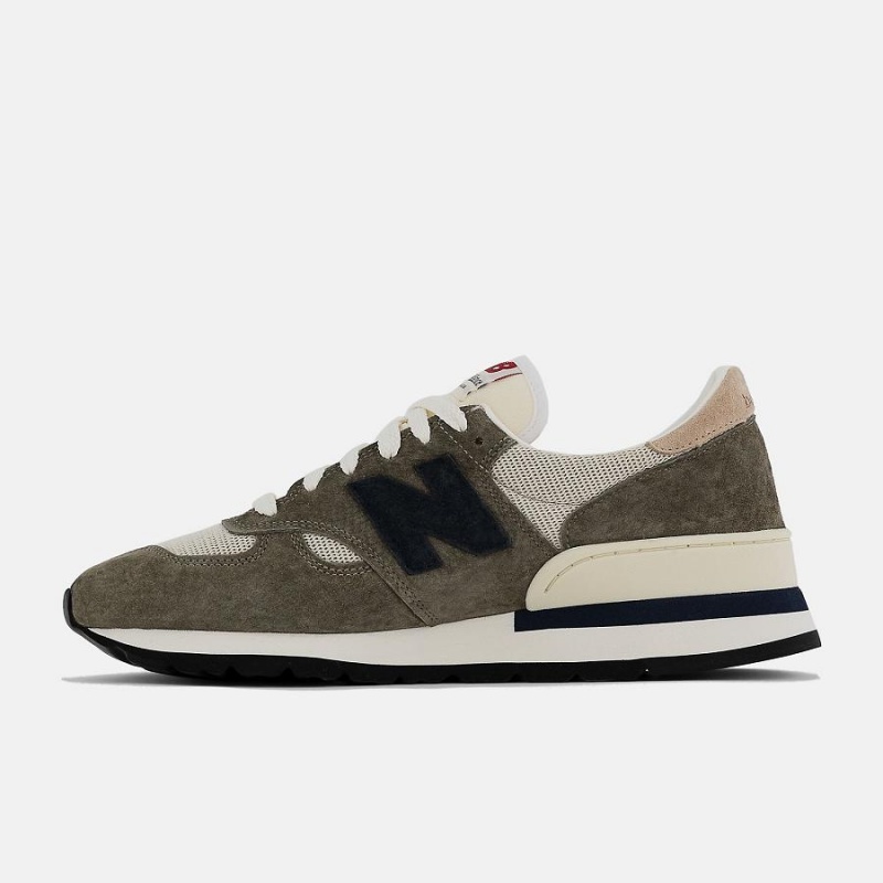 Zapatillas Lifestyle New Balance MADE in USA 990 Hombre Beige Marrones | EC 1685BC