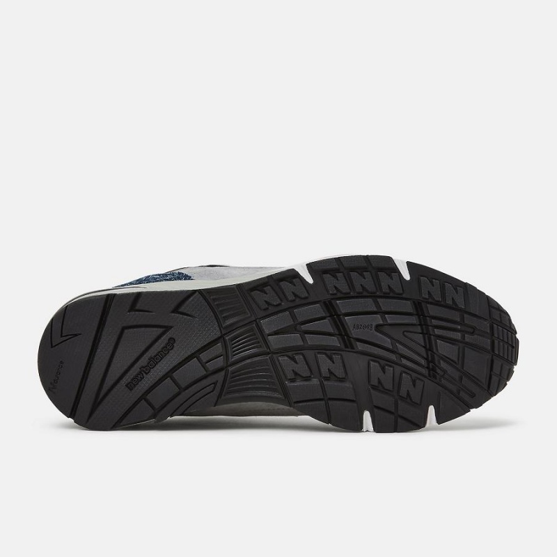 Zapatillas Lifestyle New Balance MADE in UK 991 Hombre Plateadas Verde | EC 1684VD