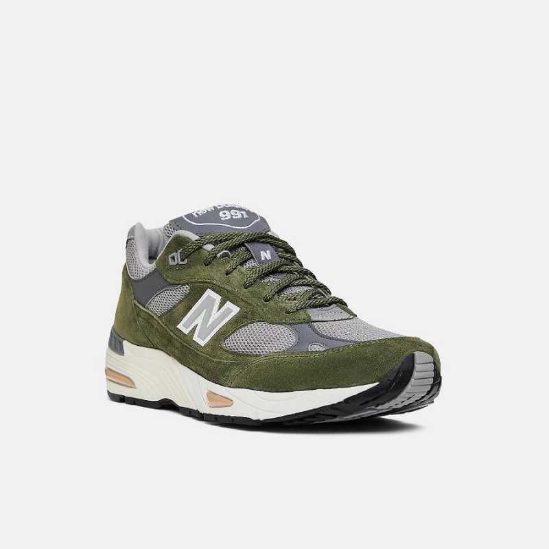 Zapatillas Lifestyle New Balance MADE in UK 991 Hombre Verde Oliva | EC 1683CE