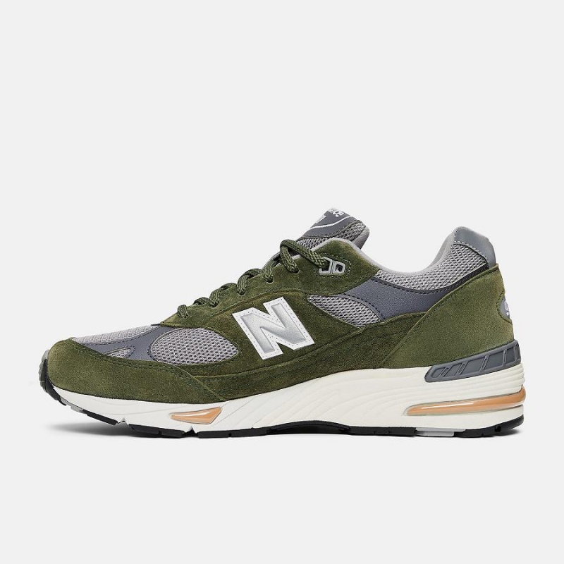 Zapatillas Lifestyle New Balance MADE in UK 991 Hombre Verde Oliva | EC 1683CE